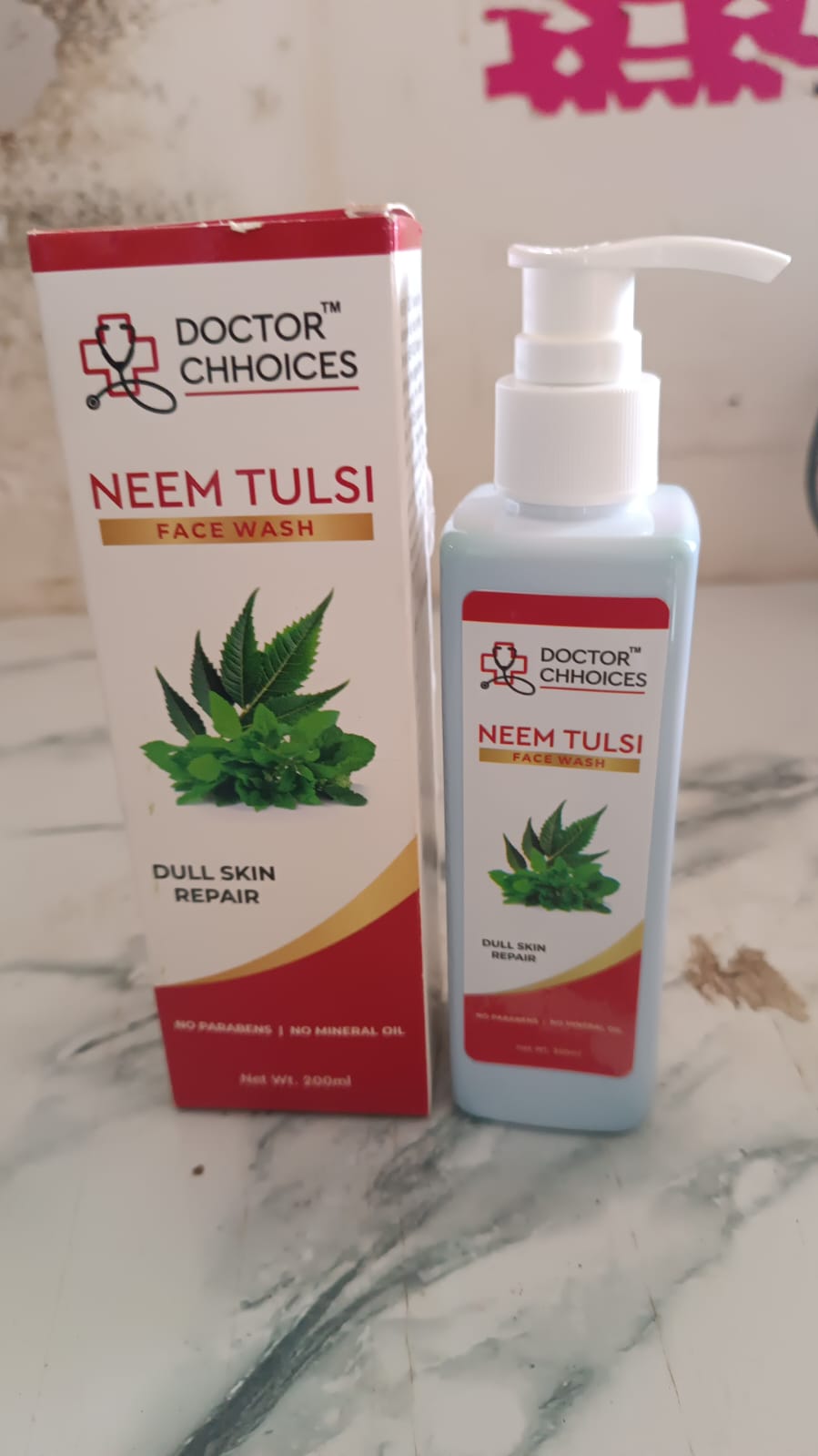 Doctor Chhoices / Choices Neem Tulsi Face Wash – 200ml (1 Pc) Doctor Chhoices / Choices Neem Tulsi Face Wash – 200ml (1 Pc)